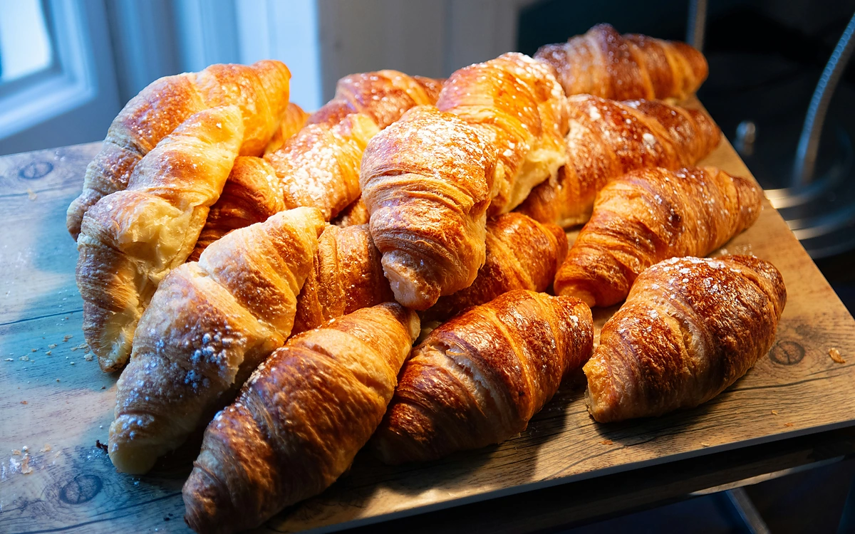 Packaged Croissants